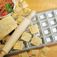 Imperia Ravioli Tray 36 Hole & Rolling Pin