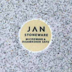 Jan Ashes & Olive Stoneware Mugs 350ml Grey Set of 4