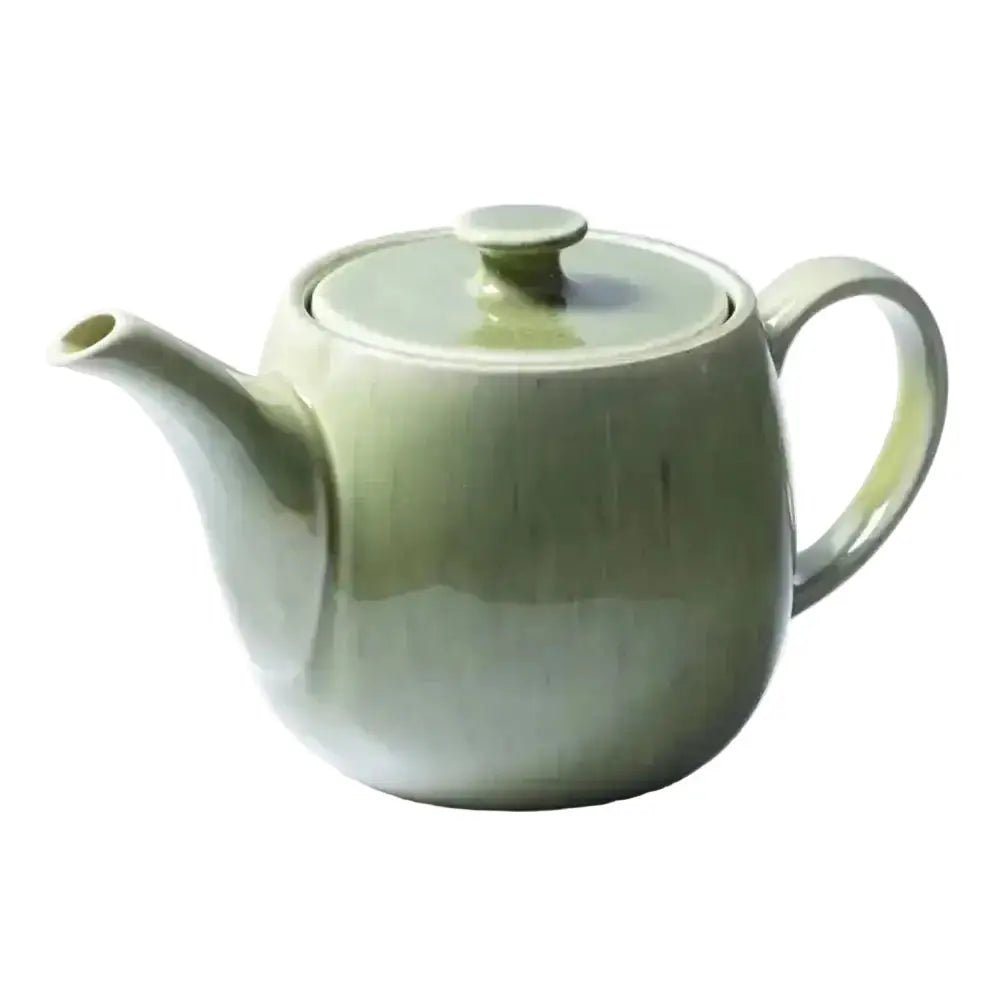 Jan Ashes & Olive Teapot 1L Stoneware Olive Green