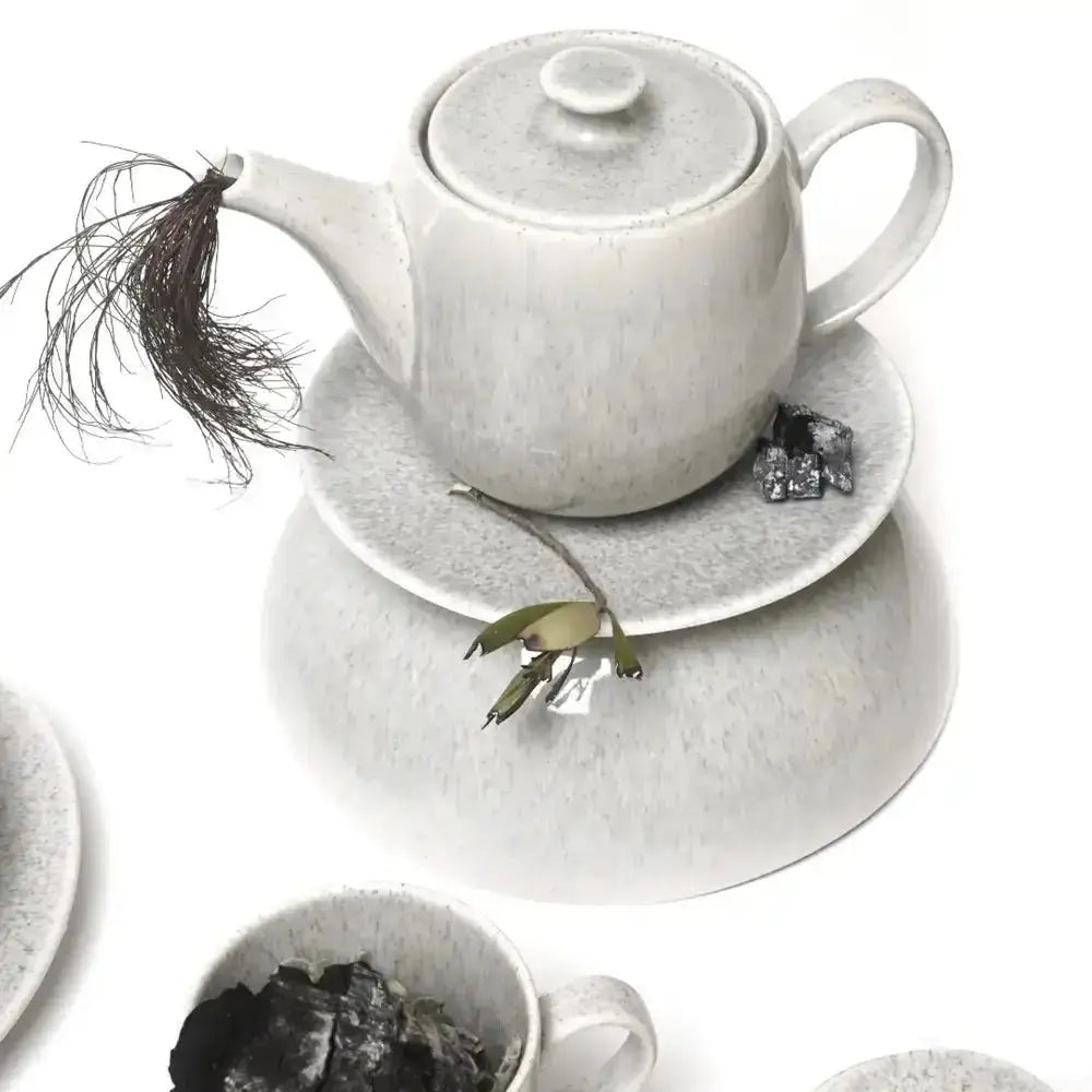 Jan Ashes & Olive Teapot 1L Stoneware Grey