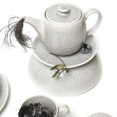 Jan Ashes & Olive Teapot 1L Stoneware Grey