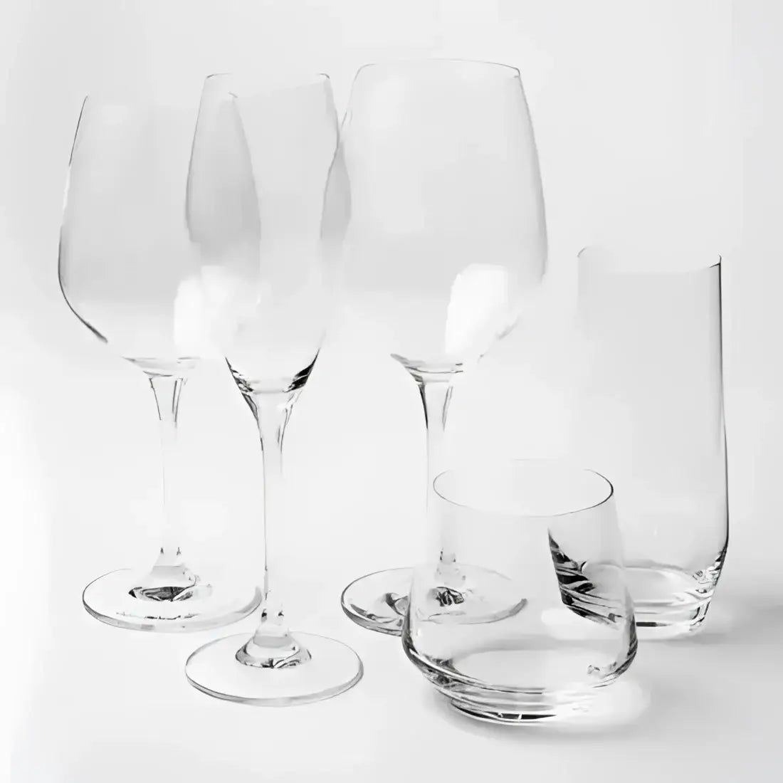 Jan Crystal Tumbler Glasses 400ml Set of 4
