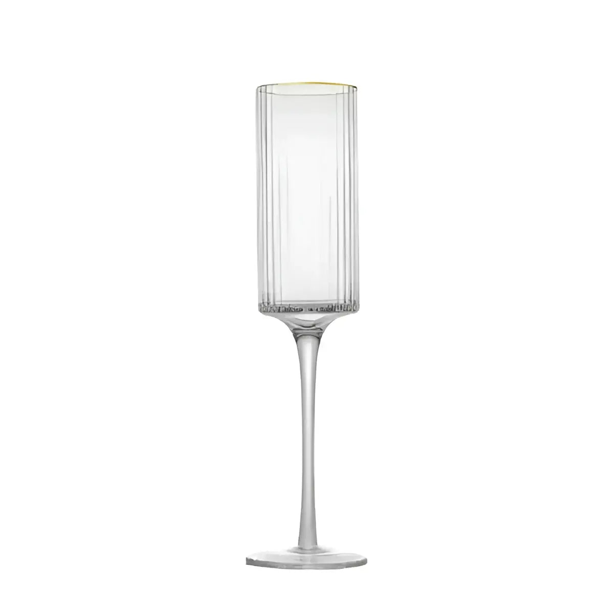 Jan Opulent Champagne Crystal Glasses Set of 2