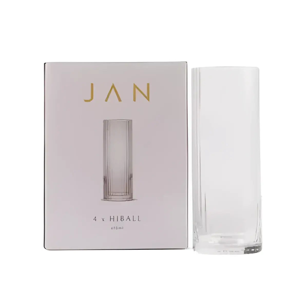 Jan Opulent Highball Crystal Glasses Set of 4