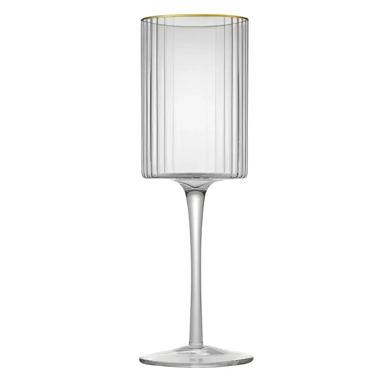 Jan Opulent White Wine Crystal Glasses Set of 2