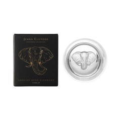 Jenna Clifford Frosted Whiskey Glass Elephant 350ml